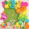 187 Pcs Summer Tropical Balloons Garland Arch Kit, Hawaiian Luau Party Decorations, Hot Pink Fruit Green Lake Blue Flamingo Coconut Tree Balloon for Beach Aloha Pool Birthday Baby Shower